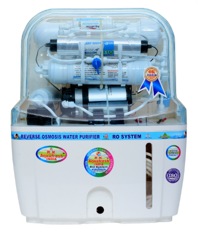 Aqua Grand Plus water filter comes with a unique design that shows off Mineral RO technology and inbuilt TDS controller
