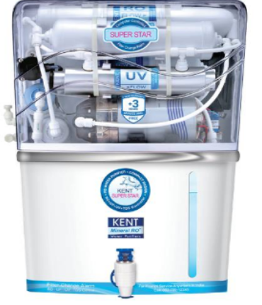 This water filter of KENT is the most trusted and largest selling RO + UV/UF +TDS controller water purifier.
