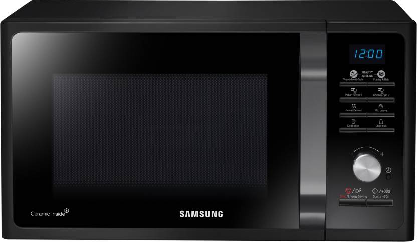 Best brands for solo microwave ovens
Samsung 23 L Solo Microwave Oven (MS23F301TAK/TL, Black)

